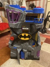 FISHER PRICE  INTERACTIVE IMAGINEXT DC SUPER FRIENDS BAT CAVE USED TESTED WORKS