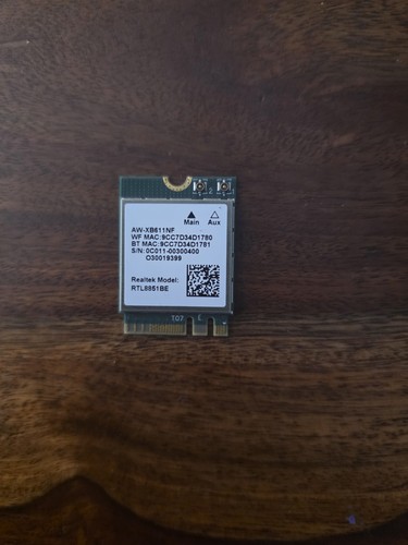 Realtek rtl8851be wifi dual - realtek,