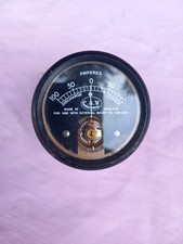 GENUINE CAV LAND ROVER MILITARY SERIES VEHICLES 24 VOLT AMMETER GAUGE