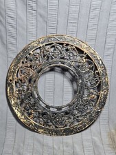 ANTIQUE CAST IRON ORNATE STOVE