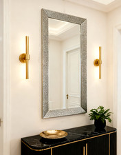 Extra Large Mirror Silver