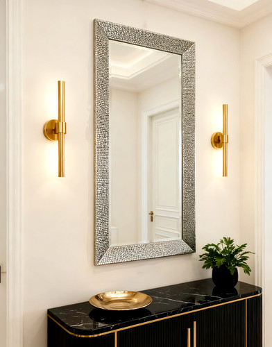 Extra large mirror silver - large,
