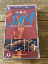 NBA Jam Music Videos VHS Video 1995 45 Mins Basketball 10 Tracks Rare Australia