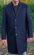 Crombie Men`s 3/4 Length Black