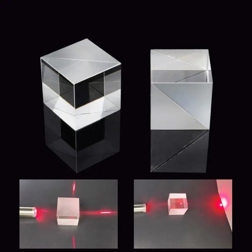 Optical glass cube - glass, dichroic