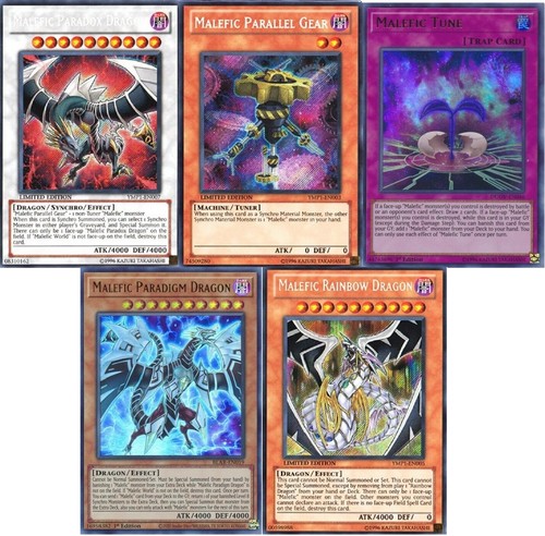 Yugioh malefic custom - malefic, deck