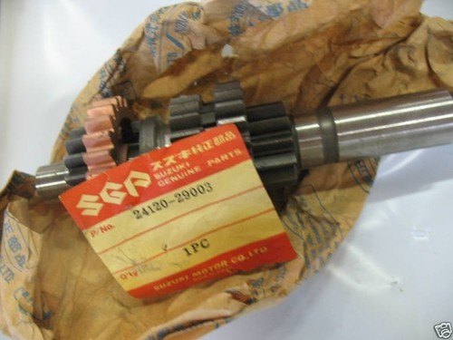 Suzuki ts185 nos countershaft - suzuki,
