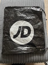 Jd Sports Bag Black for gym or back to school 