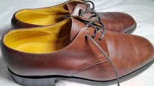 Loake & Sons Arundel Made In England Tan Brown Men's Leather Shoes UK Size 7