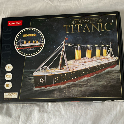 Cubicfun titanic puzzle led - 3d,
