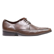 COLLEZIONE Oxford Shoes Brown Leather Mens UK 10