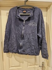 Harley Davidson Full Zip Sauk Prairie Print Sweater Size XL