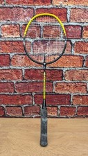 Carlton Nano Blade Pro Junior Badminton Racket Black And Yellow Used