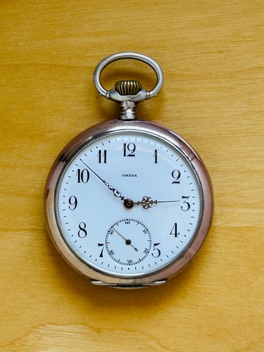 2p897 antique omega - antique, silver