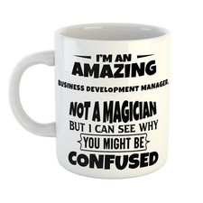 AN AMAZING BUSINESS DEVELOPMENT MANAGER. NOT A MAGICIAN – Brilliant Mug Gift