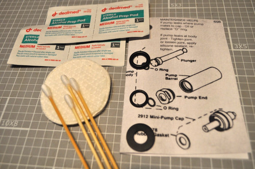 Mini pump rebuild kit - rebuild, for