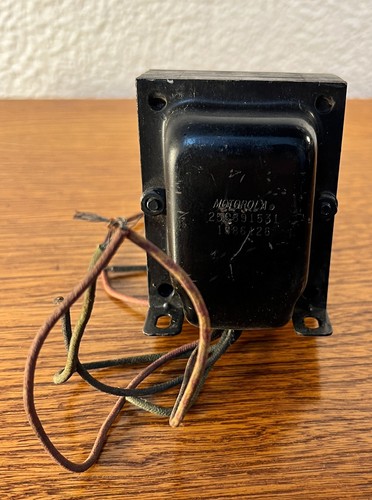 Vintage motorola tube - x,