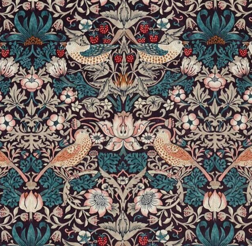 William morris curtain - curtain, fabric