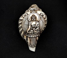 Large Lord Buddha Conch Shell