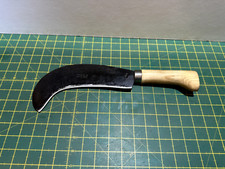 Vintage Good Quality Brades 185-9 Inch Tenderden Bill Hook For Hedging Work
