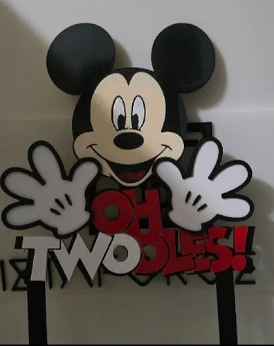 Mickey mouse birthday - mouse, cake