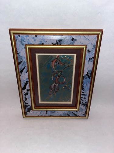 Vintage wooden picture frame - vintage, &