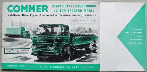 Commer heavy duty - duty, trucks
