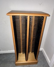 Solid Pine Wood Vintage CD