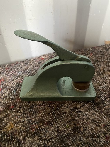 Cast iron paper press - press,