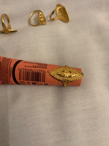 Now off 22ct gold - off!, plated