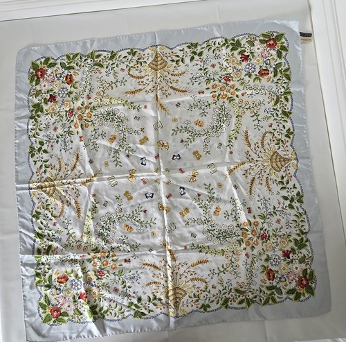 Past times 100 silk scarf - times,