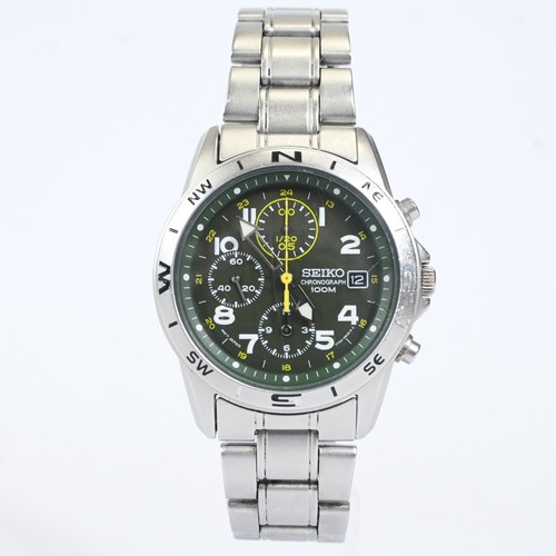 Seiko 7t92 0dx0 chronograph - seiko,