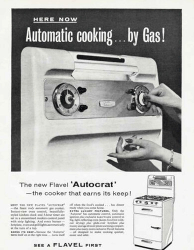 Autocrat gas cooker vintage - gas,