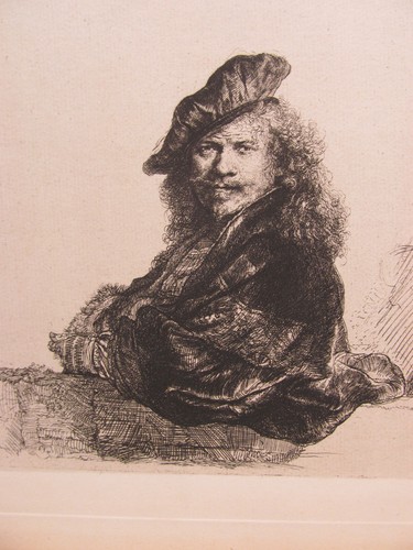 Rembrandt self portrait - rembrandt, self-portrait