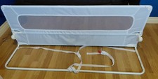 Safetots Extra Wide Bed Rail, White 140cm Wide x 50cm Tall, Toddler Bed Guard