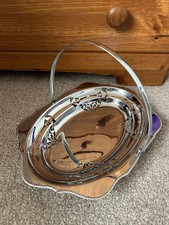 Vintage Silver Plate Pierced