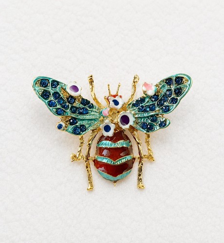 Exquisite bee brooch with - bee,