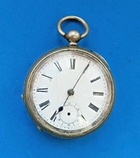 Antique 19th C Gents Pocket Watch c1880-1900 Key-Wind