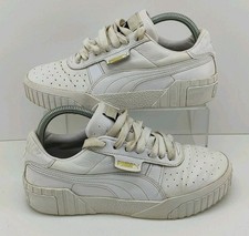 Puma Cali White Leather