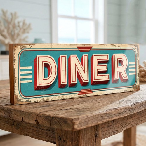 Diner retro 1950s american - 1950s,