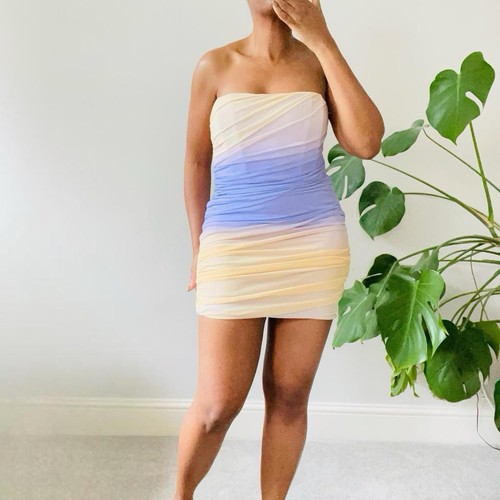 Zara lilac strapless tulle - lilac,