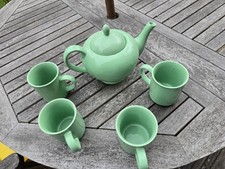 Teapot And 4 Matching Cups
