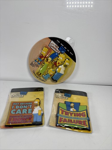 Simpsons fridge magnets - simpsons,