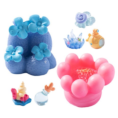 7pcs assorted color resin - 7pcs,