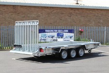 New Car Trailer Mini Digger Plant Excavator Dumper Loading Ramp 3500kg Ramp