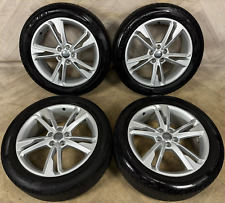 19'' GENUINE AUDI Q3 S LINE 5 DOUBLE SPOKE ALLOY WHEELS TYRE ALLOYS 83A601025M