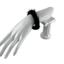 Black Mink Fur Layering