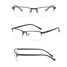3 Pack Men Women Metal Lightweight Half Rimless Reading Glasses  UK