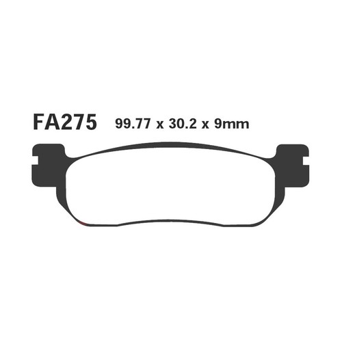Pair pads ebc sfa - pair, sfa275