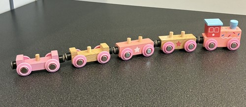Bigjigs pastel pink - pastel, wooden